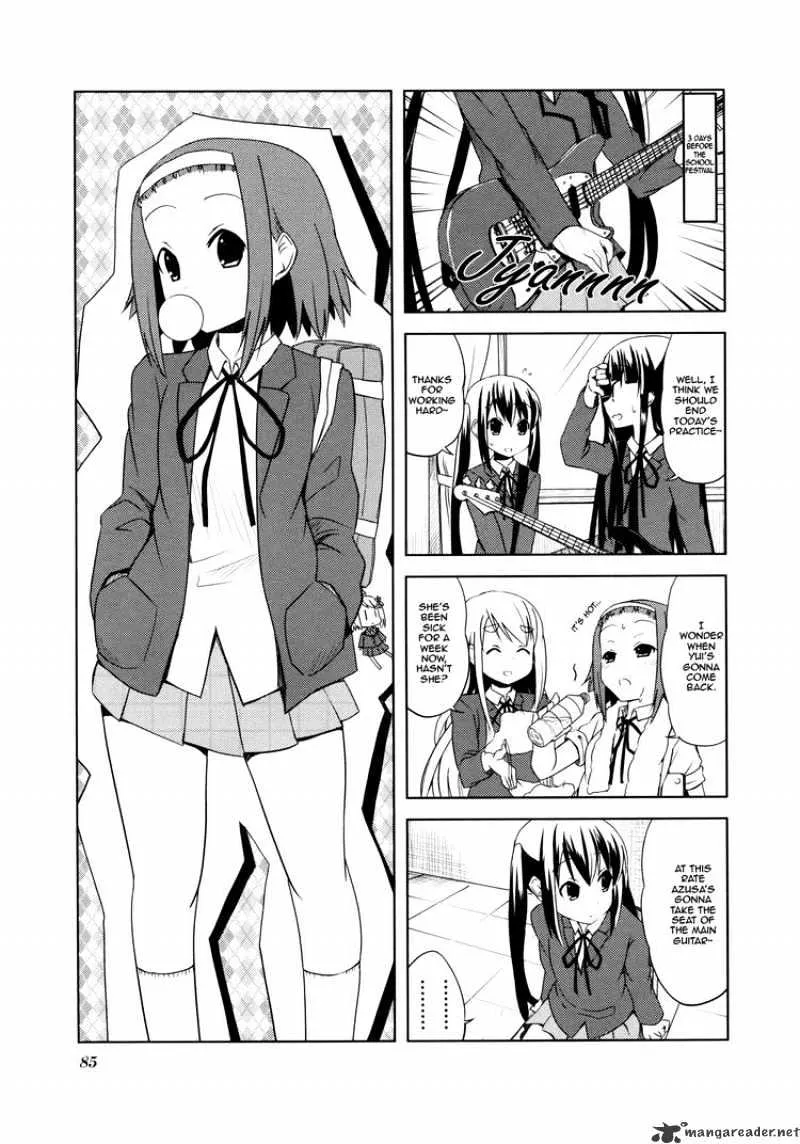 K-ON! Chapter 25 page 1 - MangaNato