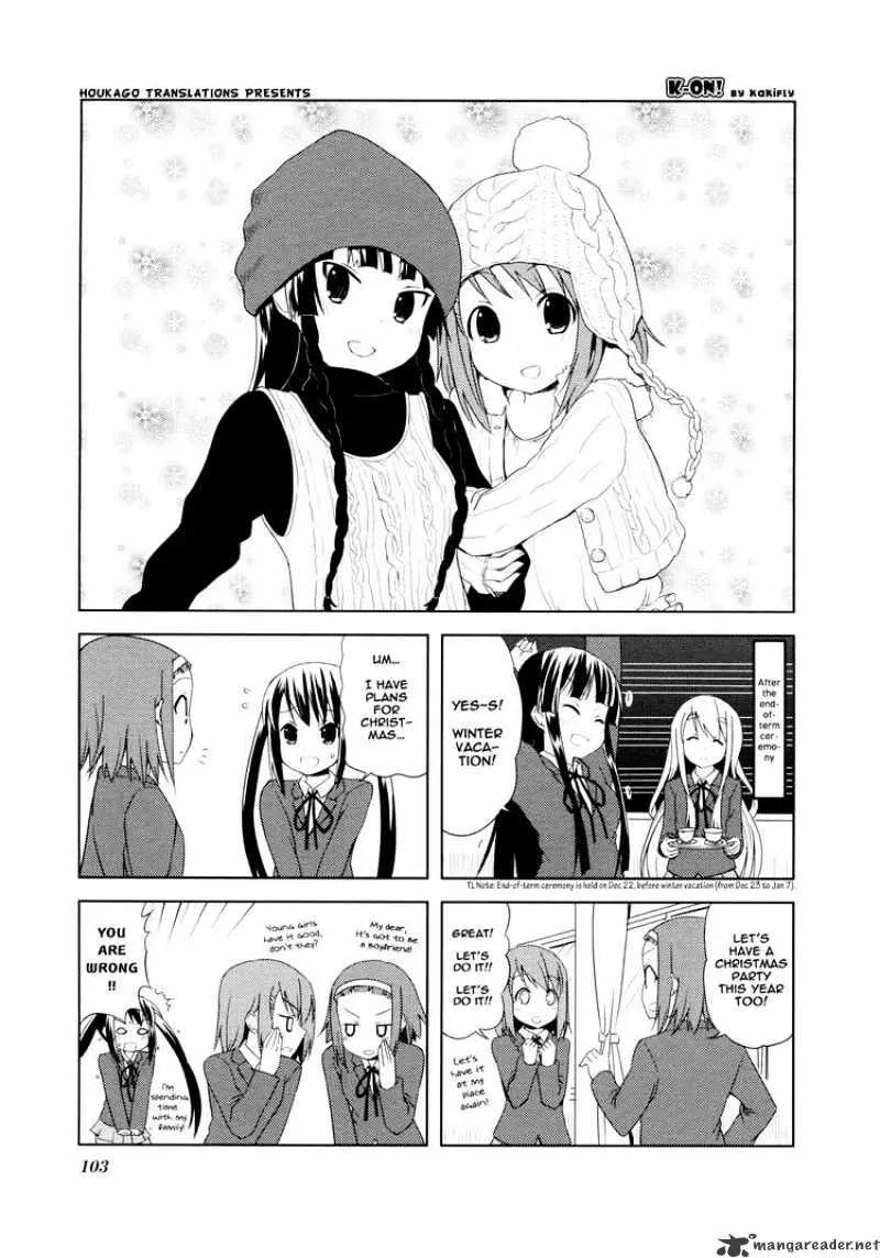 K-ON! Chapter 27 page 1 - MangaNato