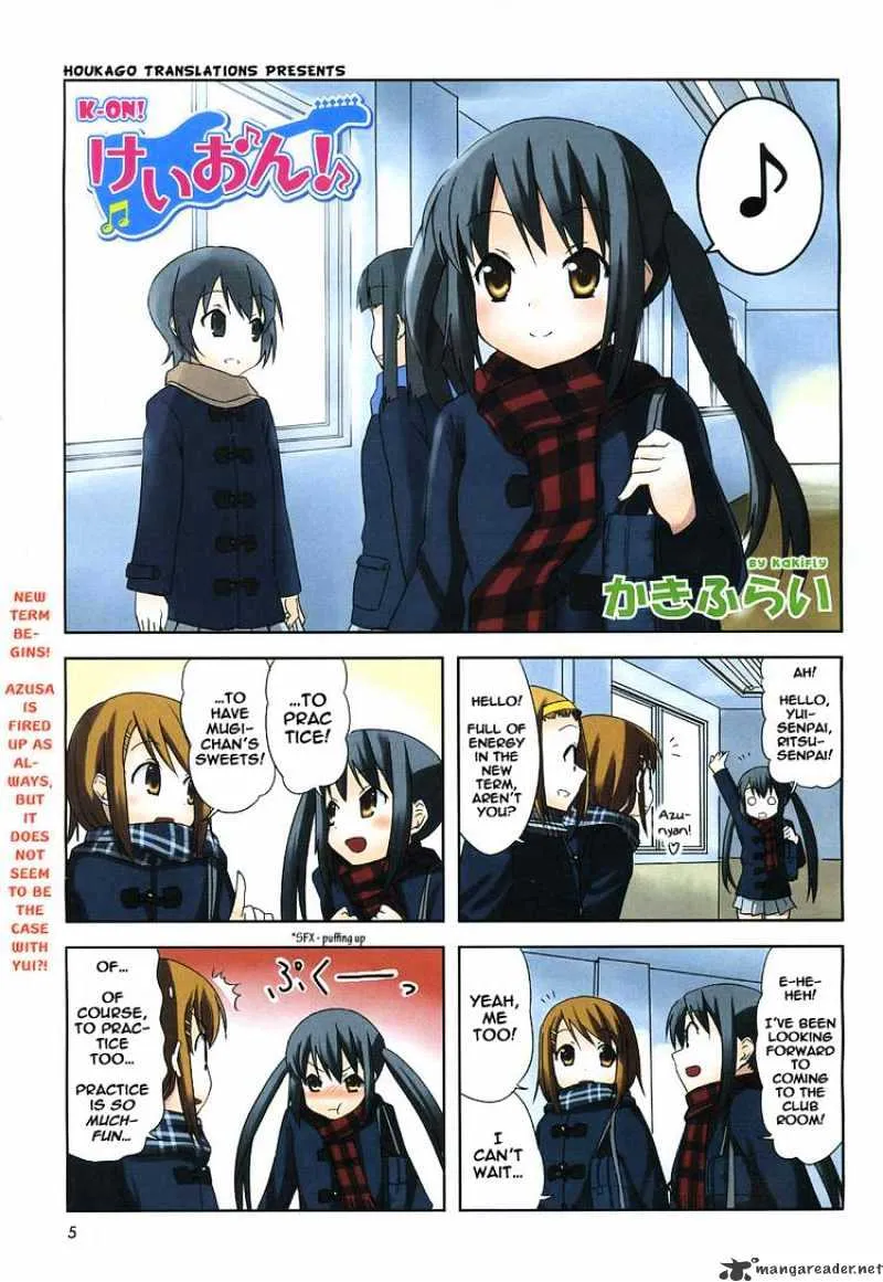 K-ON! Chapter 28 page 1 - MangaNato