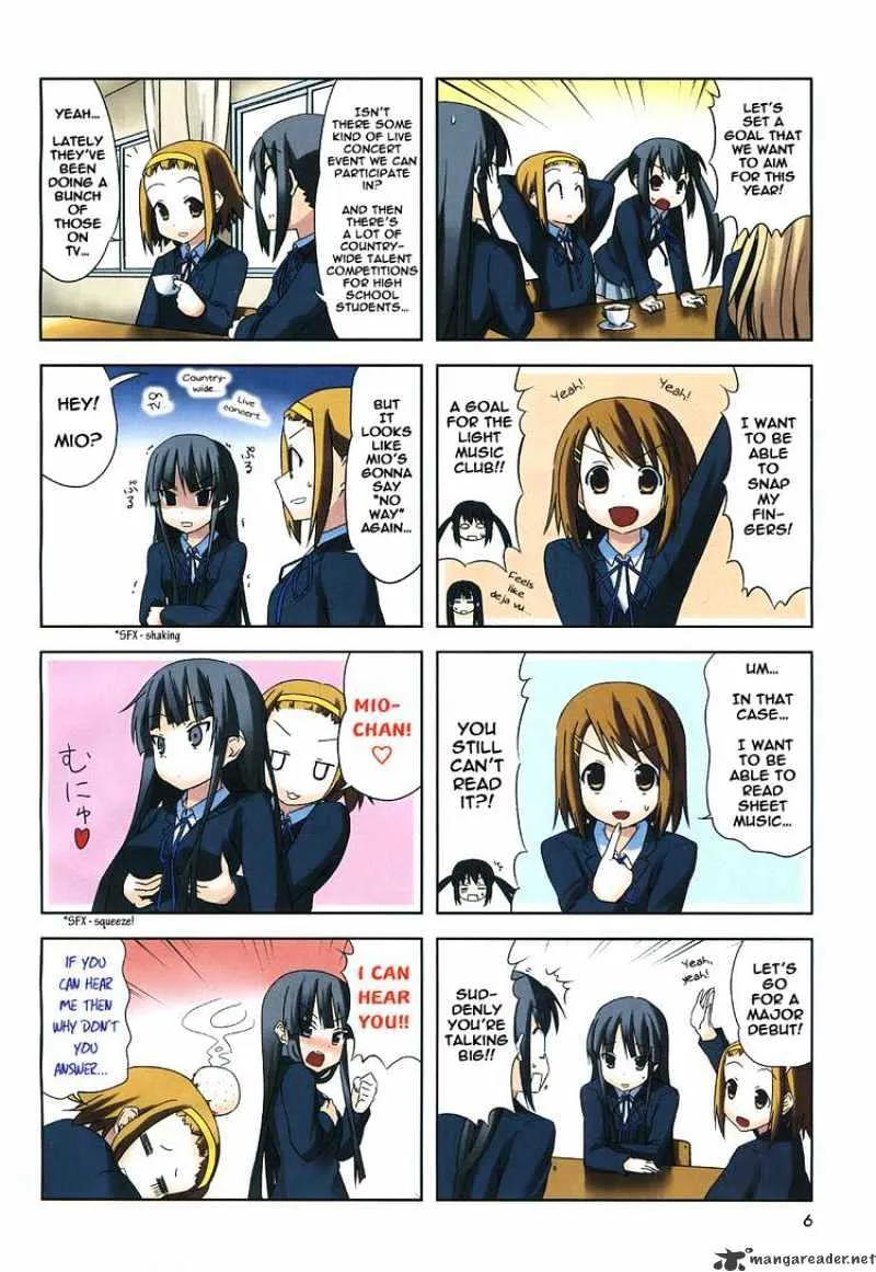 K-ON! Chapter 28 page 2 - MangaNato