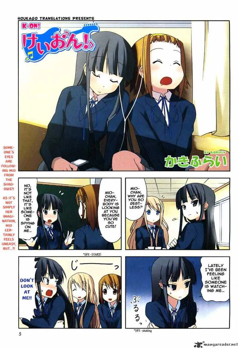 K-ON! Chapter 29 page 1 - MangaNato