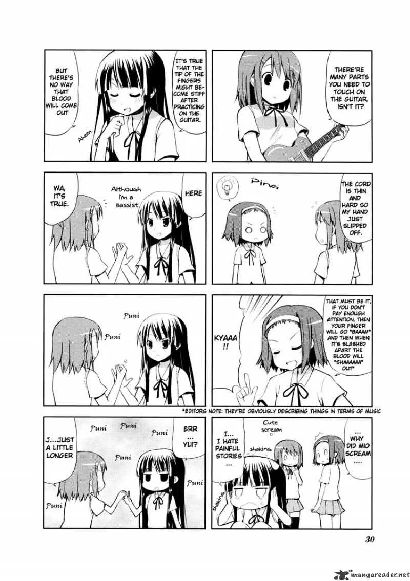 K-ON! Chapter 3 page 6 - MangaNato