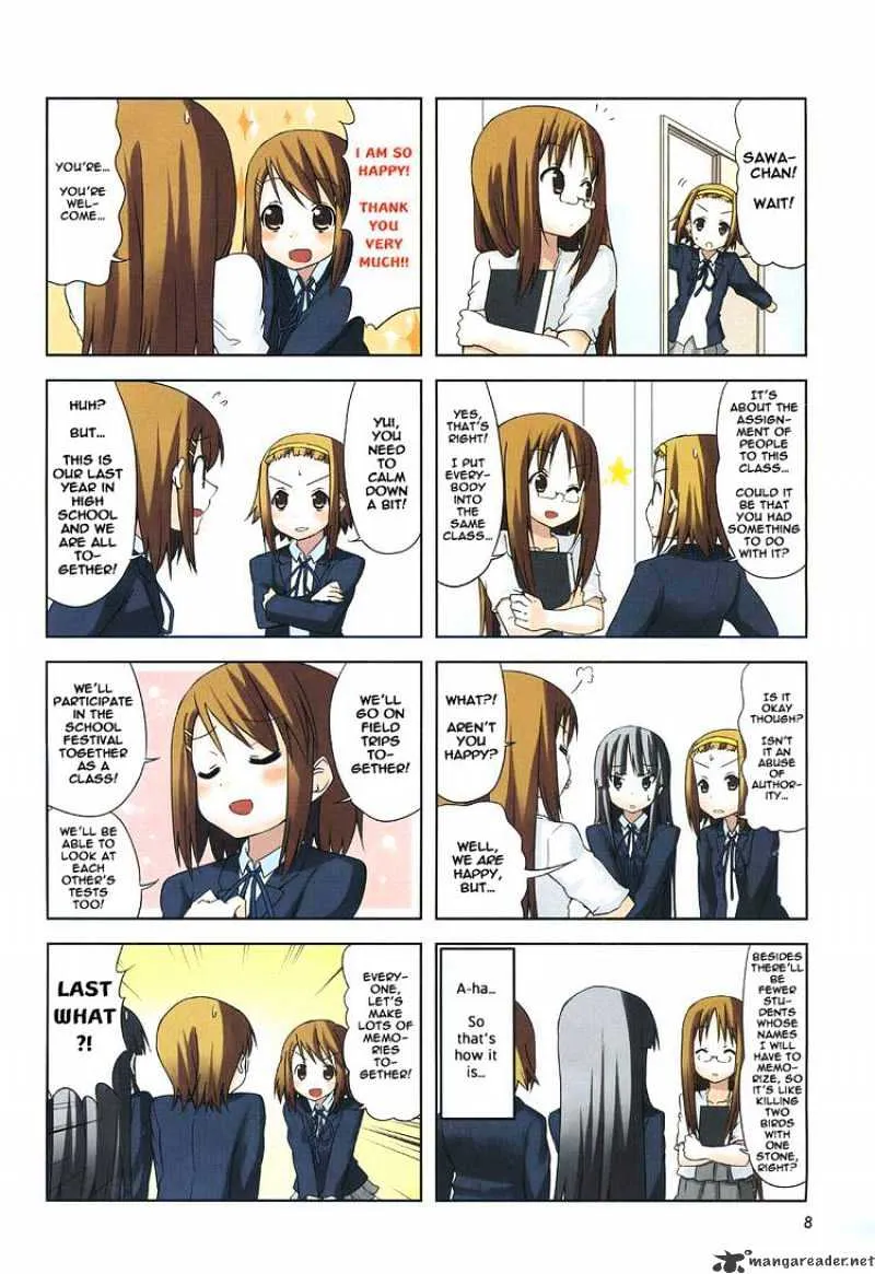 K-ON! Chapter 32 page 3 - MangaNato