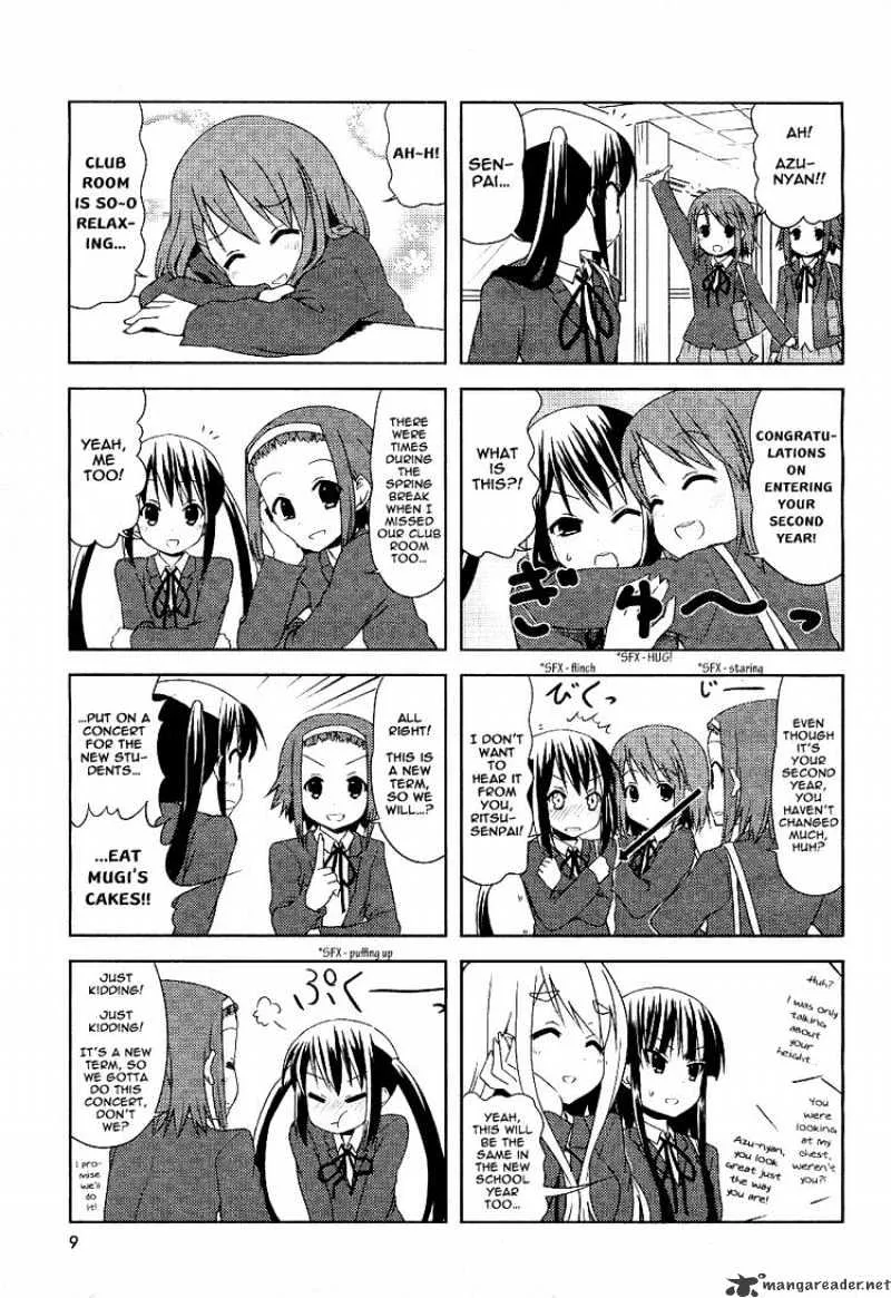 K-ON! Chapter 32 page 4 - MangaNato