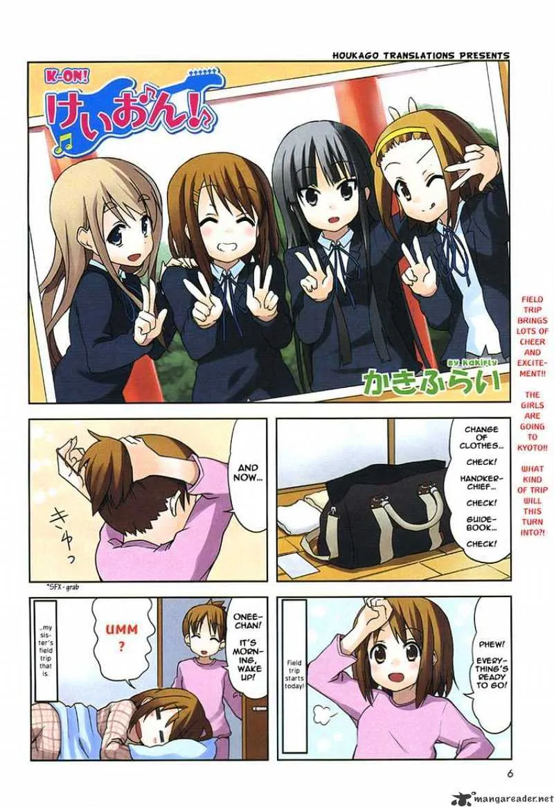 K-ON! Chapter 34 page 1 - MangaNato