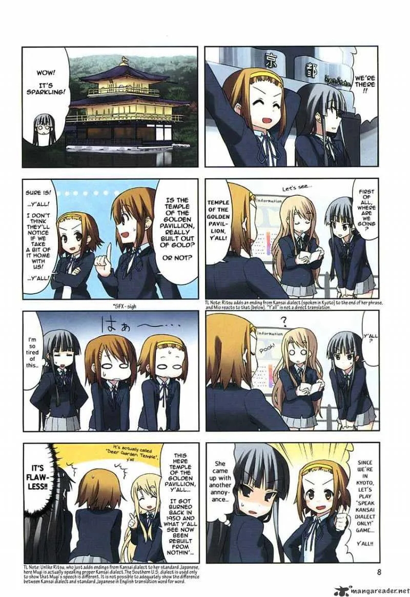 K-ON! Chapter 34 page 3 - MangaNato