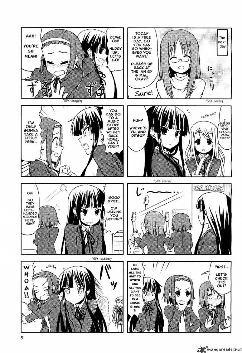 K-ON! Chapter 34 page 4 - MangaNato