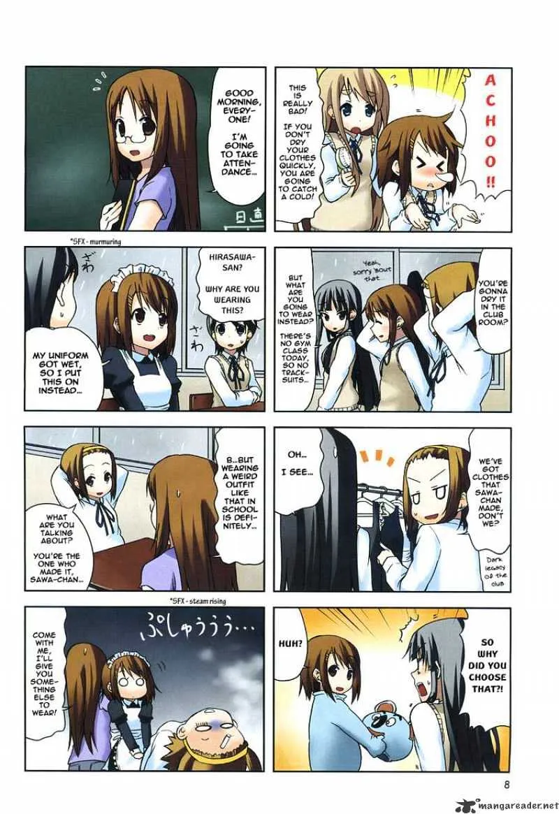 K-ON! Chapter 35 page 3 - MangaNato