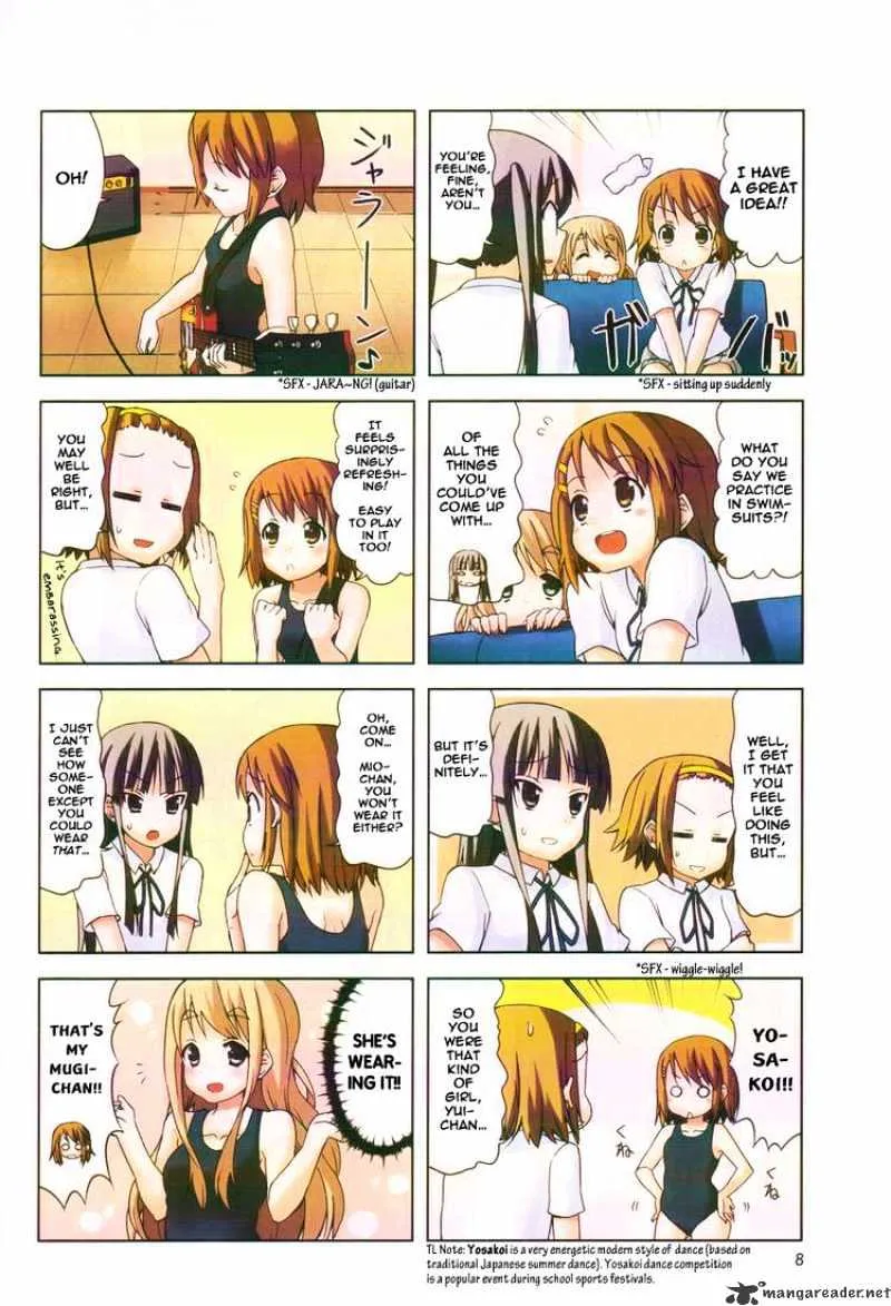 K-ON! Chapter 36 page 3 - MangaNato