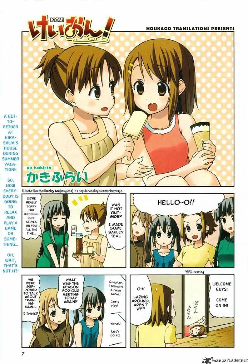 K-ON! Chapter 38 page 1 - MangaNato