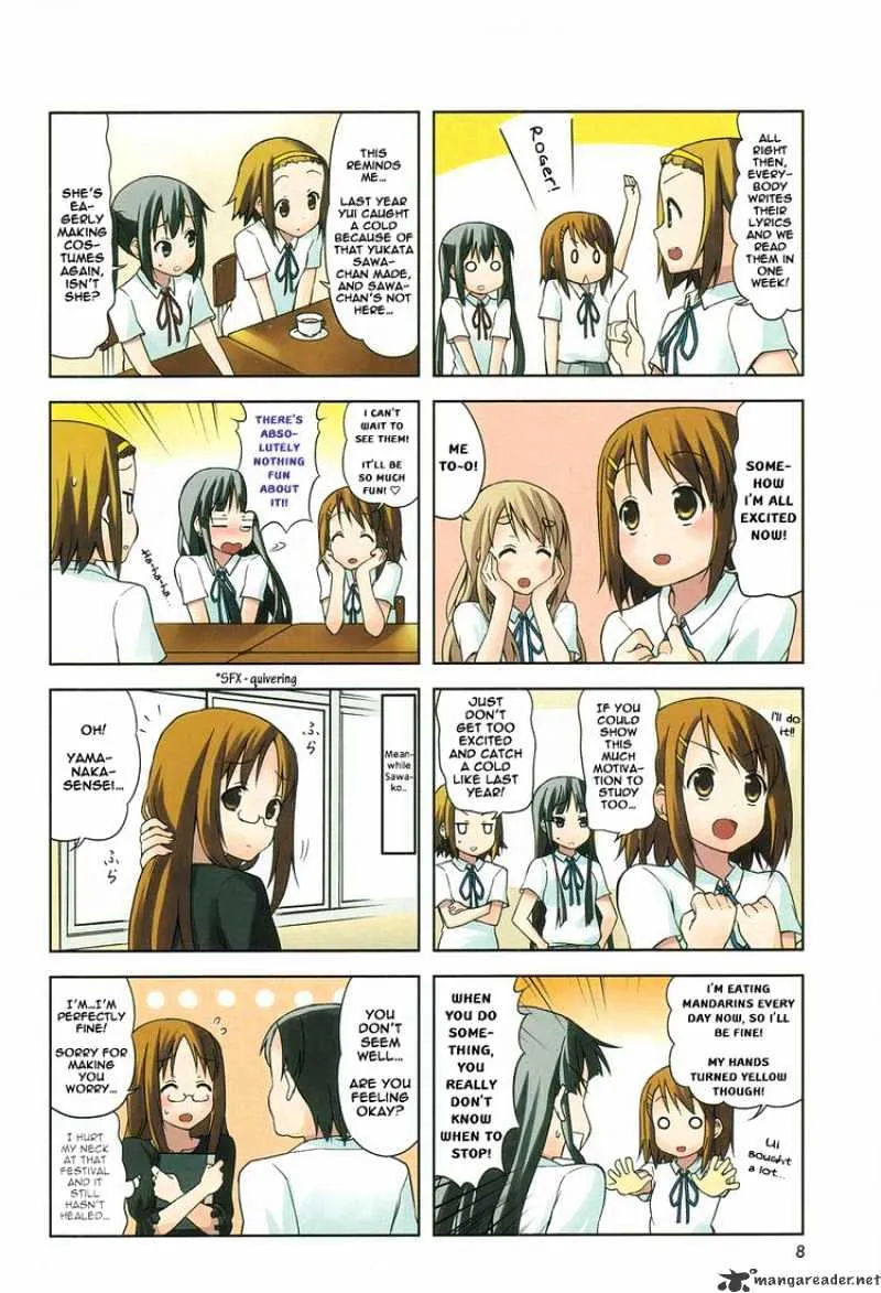 K-ON! Chapter 40 page 3 - MangaNato