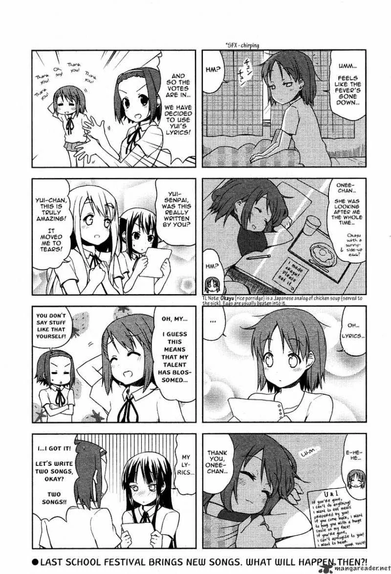 K-ON! Chapter 40 page 8 - MangaNato