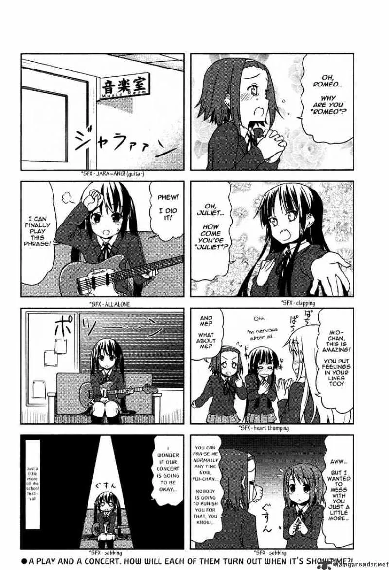 K-ON! Chapter 41 page 8 - MangaNato