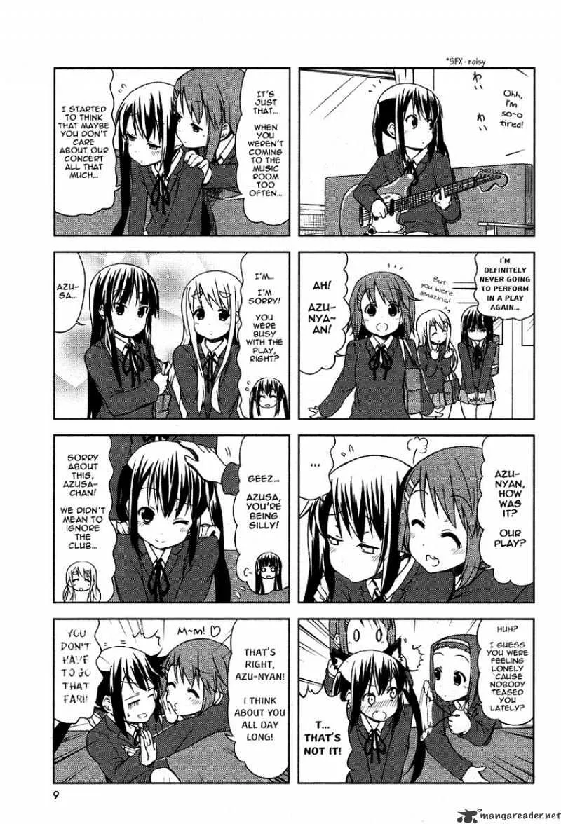 K-ON! Chapter 42 page 3 - MangaNato