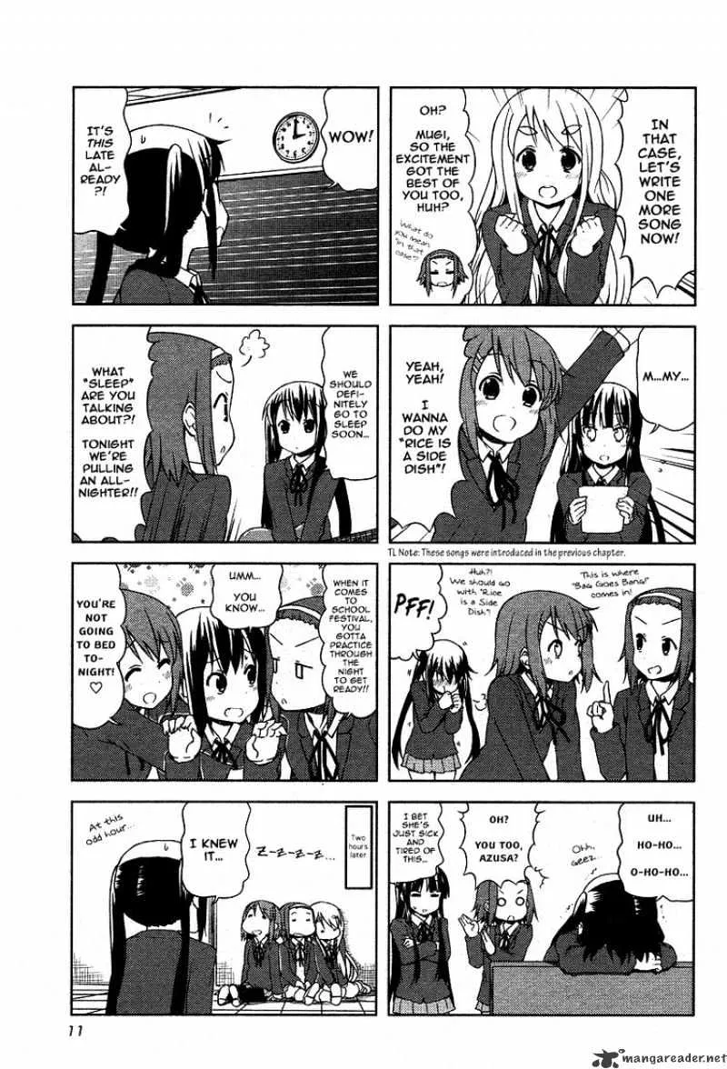 K-ON! Chapter 42 page 5 - MangaNato