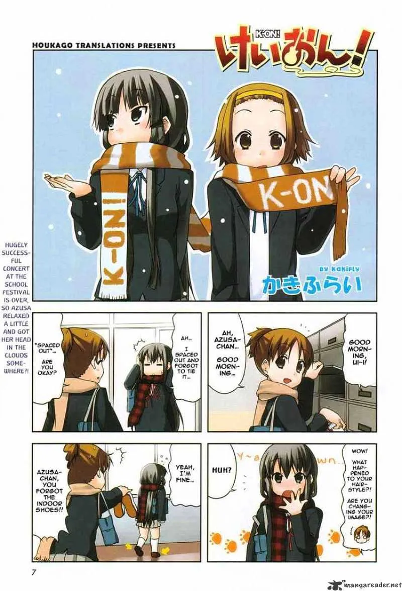 K-ON! Chapter 43 page 1 - MangaNato