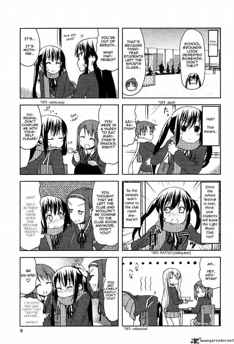 K-ON! Chapter 43 page 3 - MangaNato