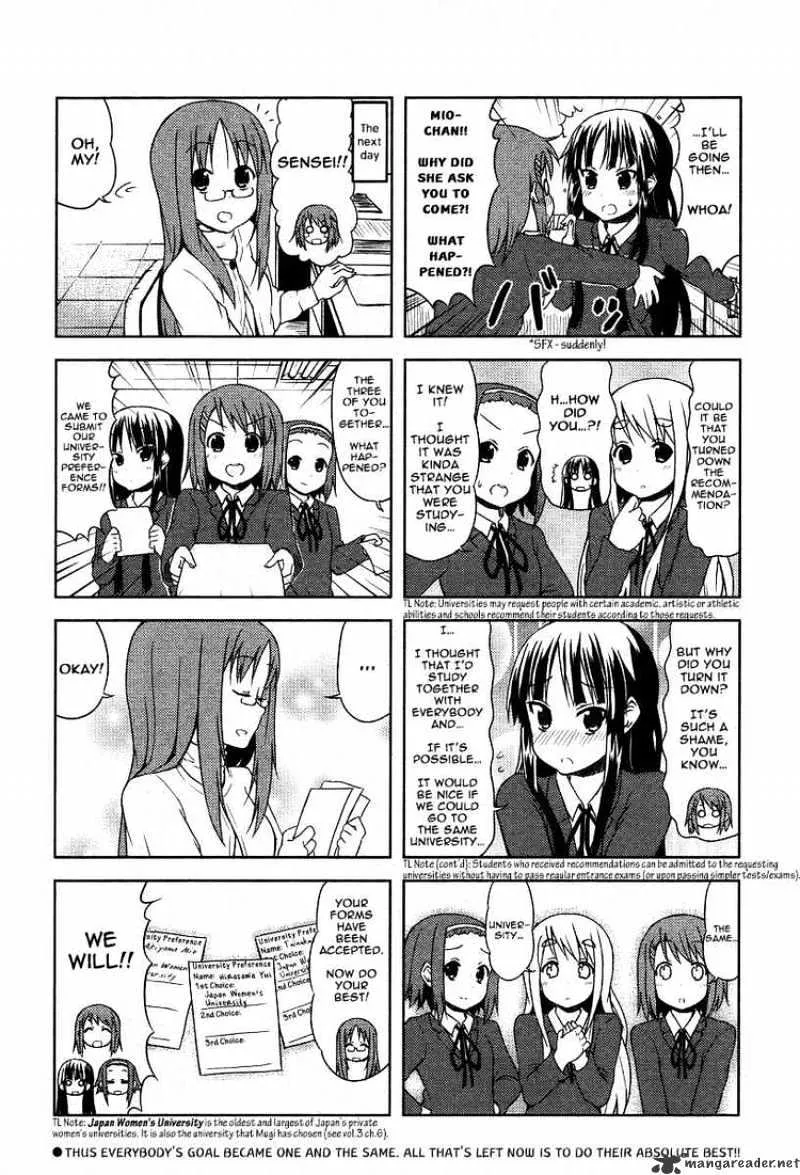 K-ON! Chapter 43 page 8 - MangaNato