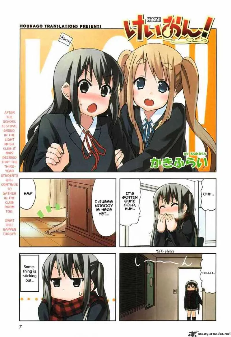 K-ON! Chapter 44 page 1 - MangaNato