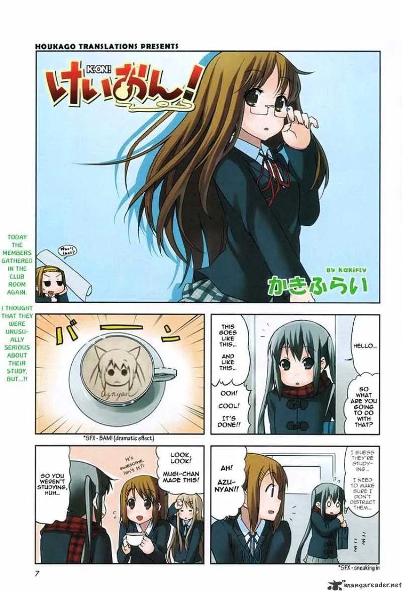 K-ON! Chapter 45 page 1 - MangaNato