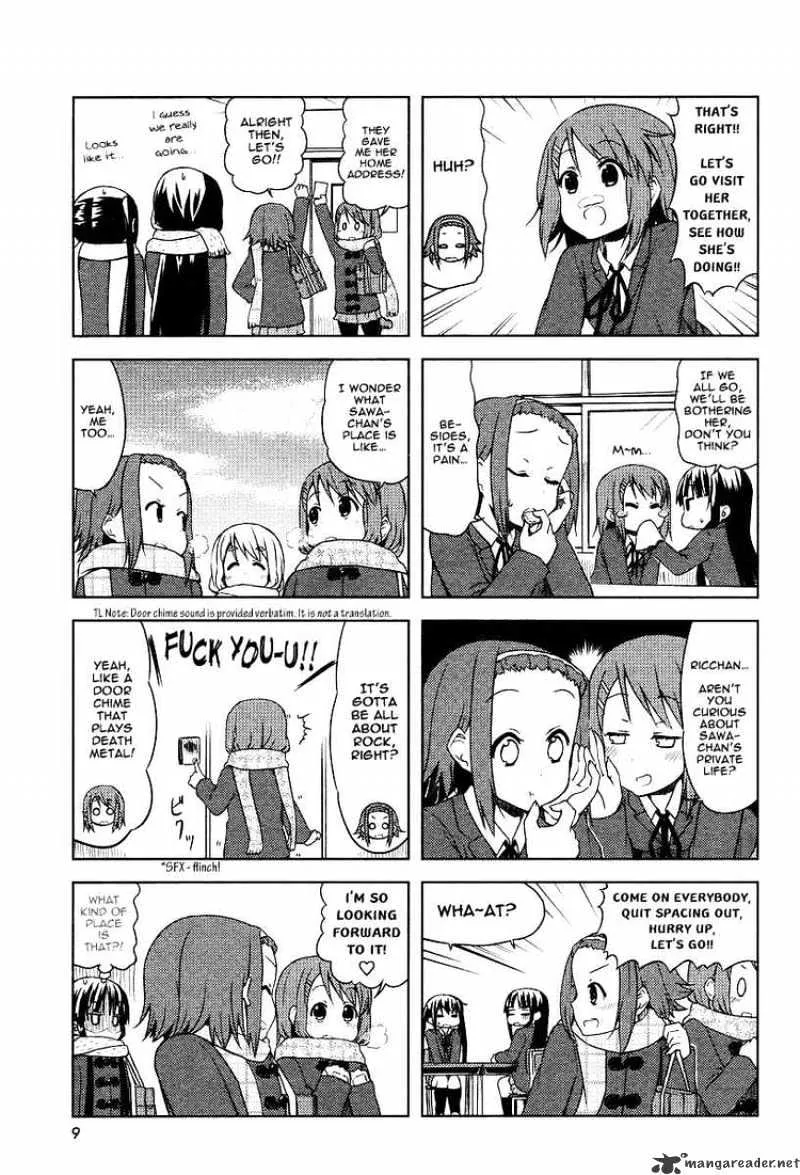 K-ON! Chapter 45 page 3 - MangaNato