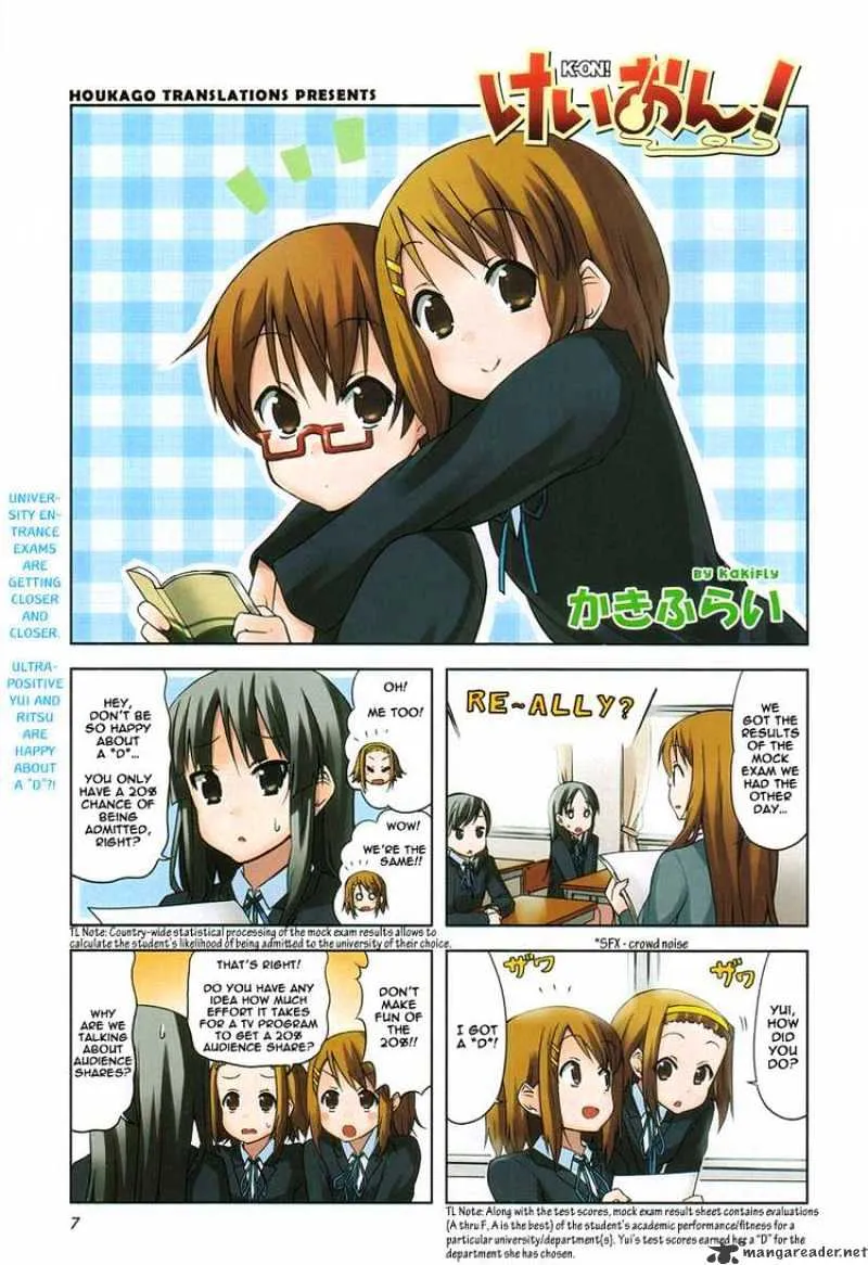 K-ON! Chapter 46 page 1 - MangaNato