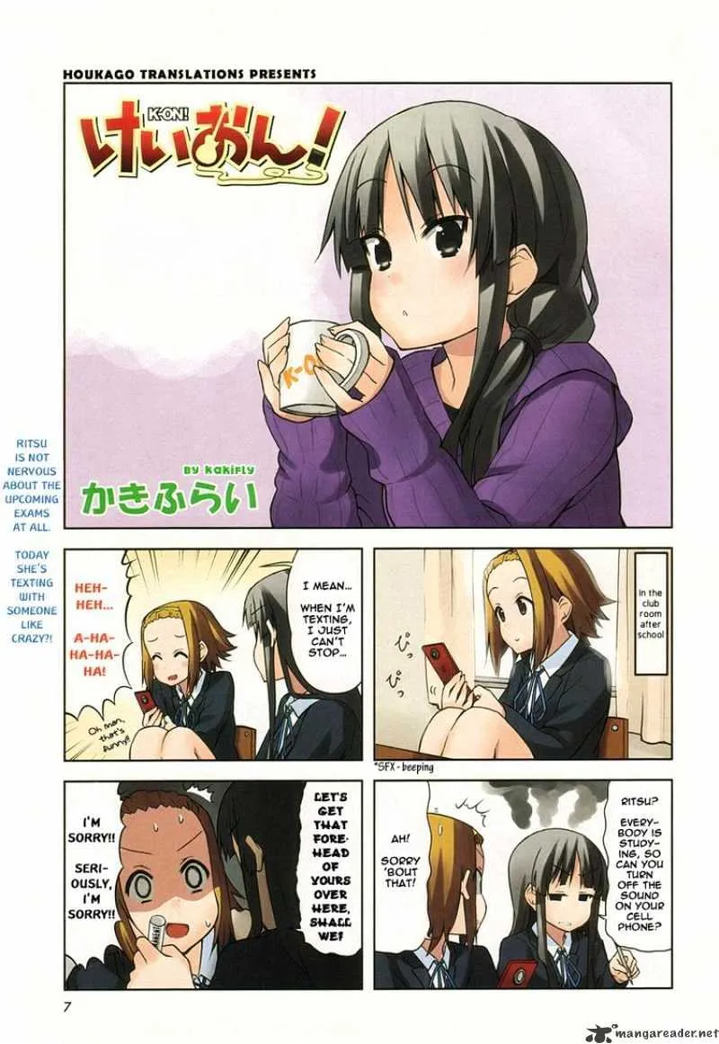 K-ON! Chapter 47 page 1 - MangaNato