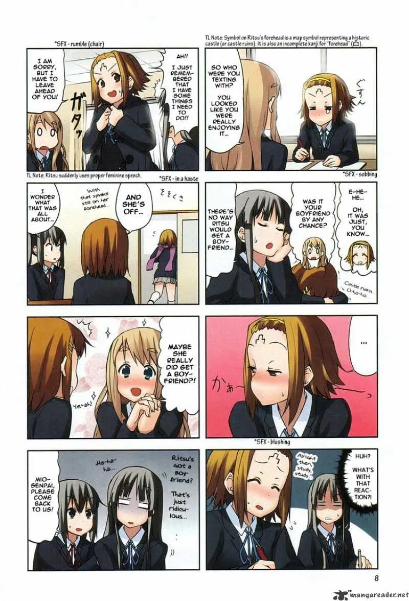 K-ON! Chapter 47 page 2 - MangaNato