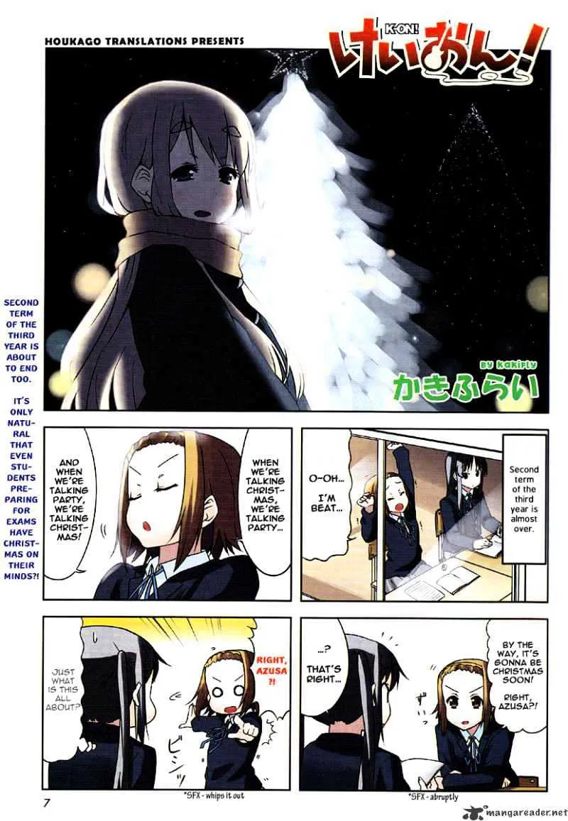 K-ON! Chapter 48 page 1 - MangaNato