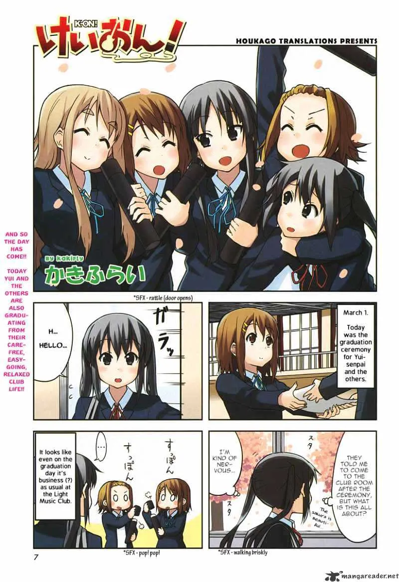 K-ON! Chapter 52 page 1 - MangaNato