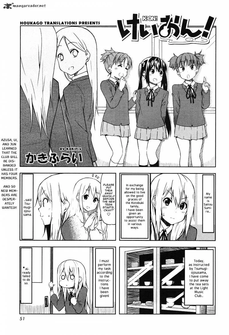 K-ON! Chapter 56 page 1 - MangaNato