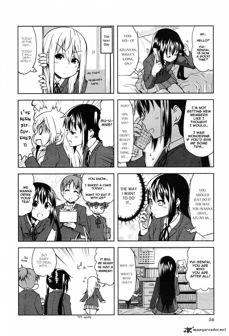 K-ON! Chapter 56 page 6 - MangaNato