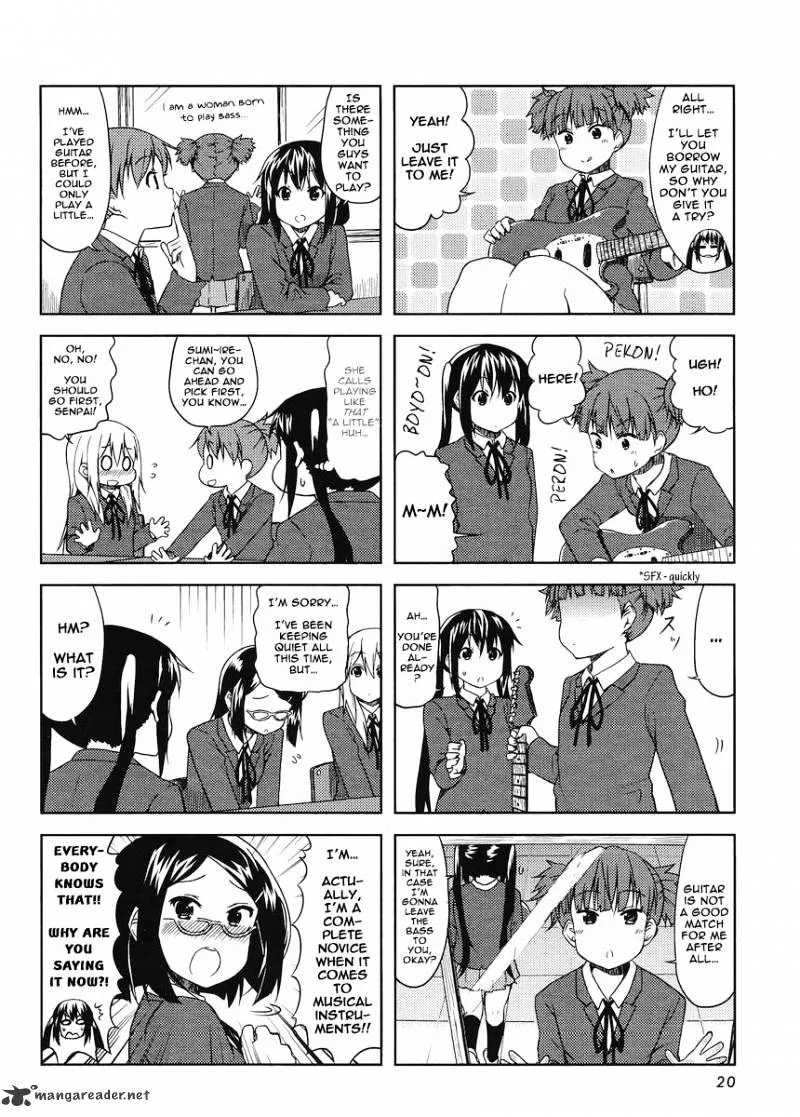 K-ON! Chapter 58 page 4 - MangaNato