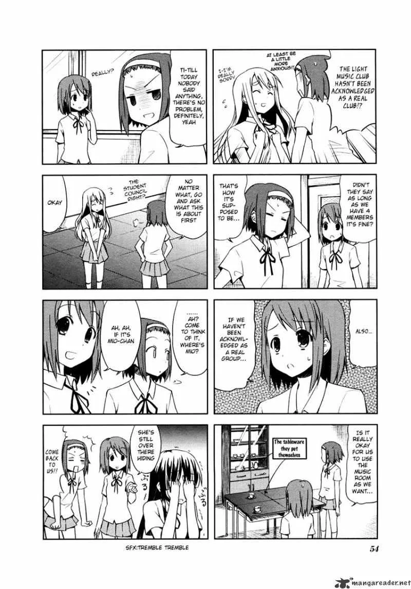 K-ON! Chapter 6 page 4 - MangaNato