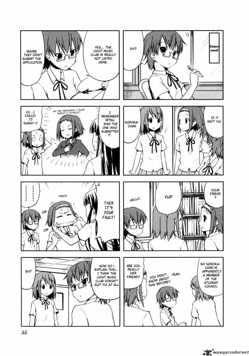 K-ON! Chapter 6 page 5 - MangaNato