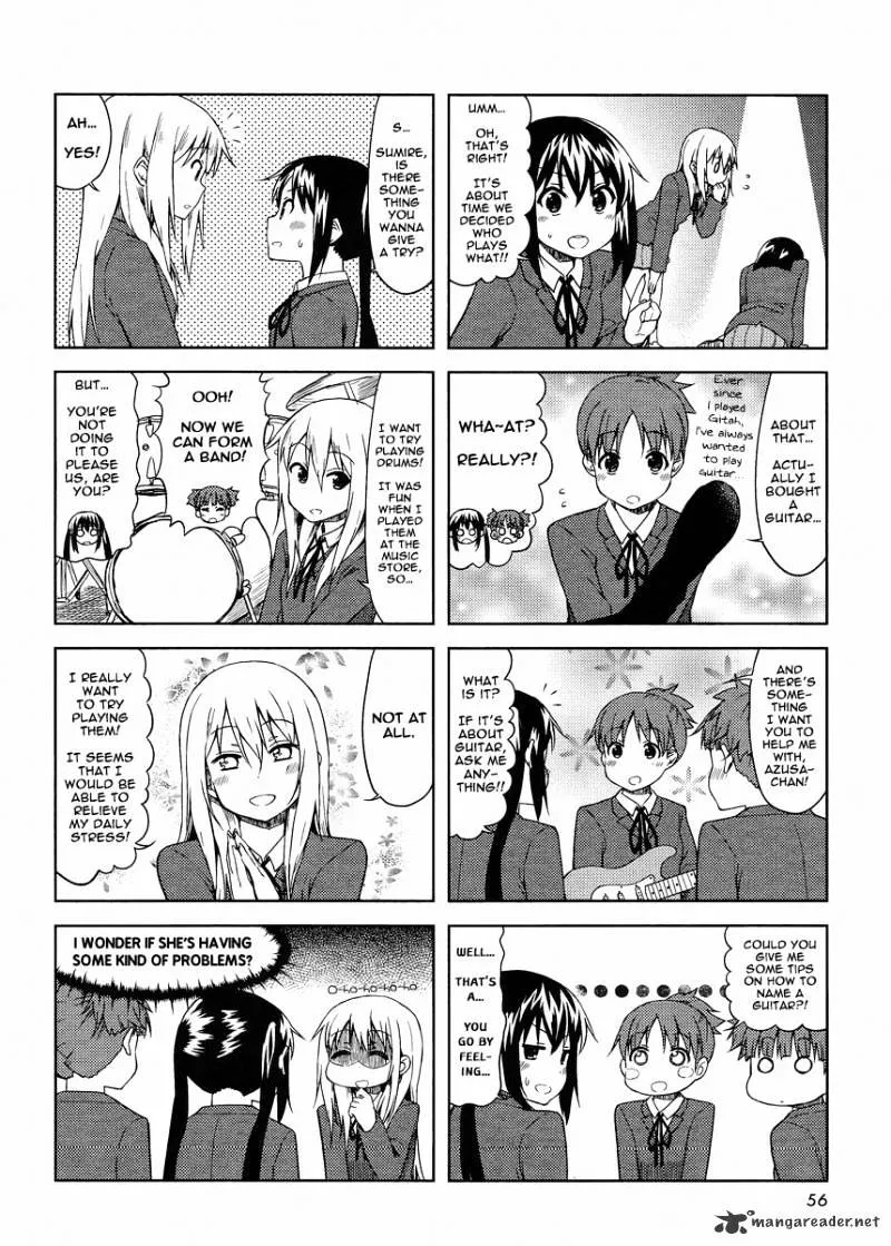 K-ON! Chapter 60 page 6 - MangaNato