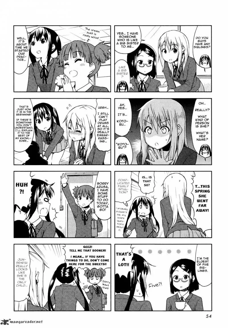 K-ON! Chapter 62 page 4 - MangaNato