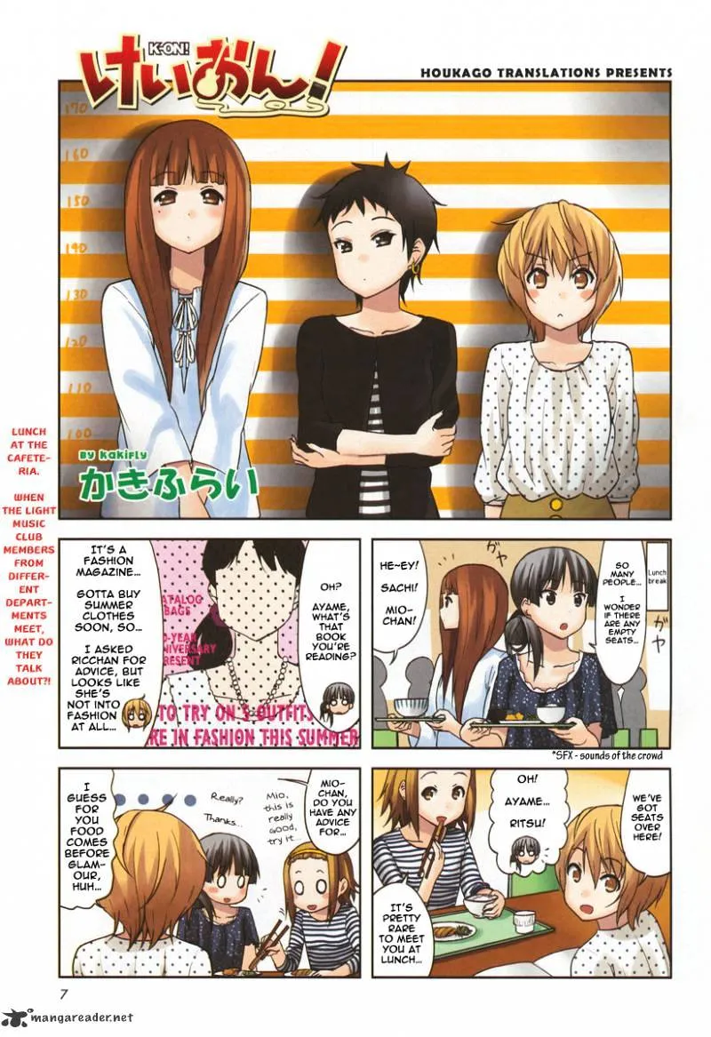 K-ON! Chapter 65 page 1 - MangaNato