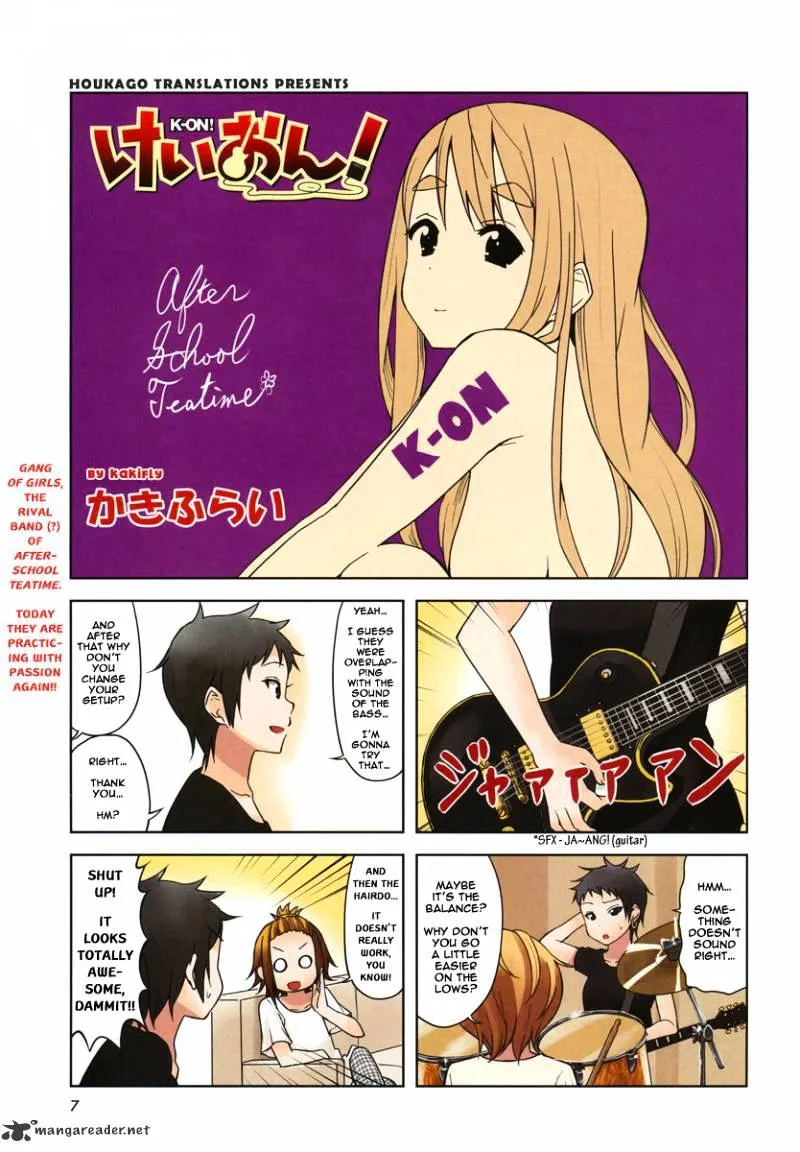 K-ON! Chapter 67 page 1 - MangaNato