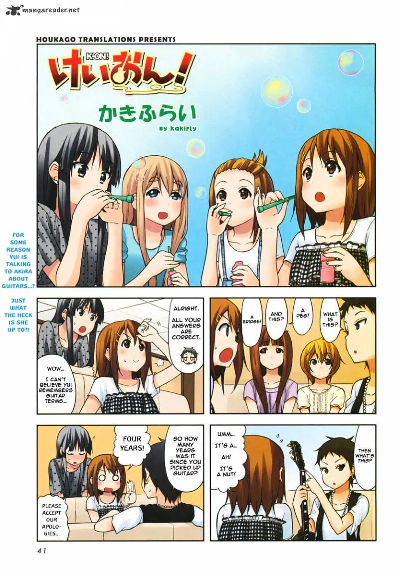 K-ON! Chapter 69 page 1 - MangaNato