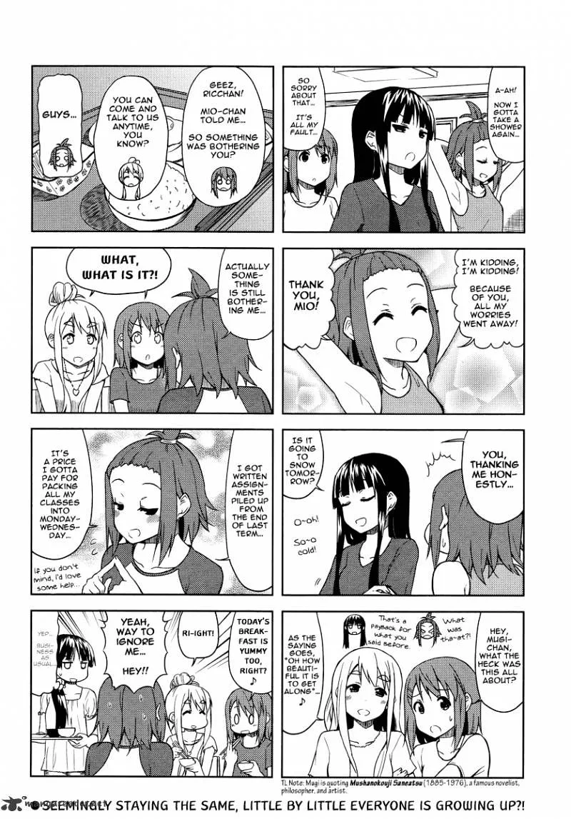 K-ON! Chapter 69 page 8 - MangaNato