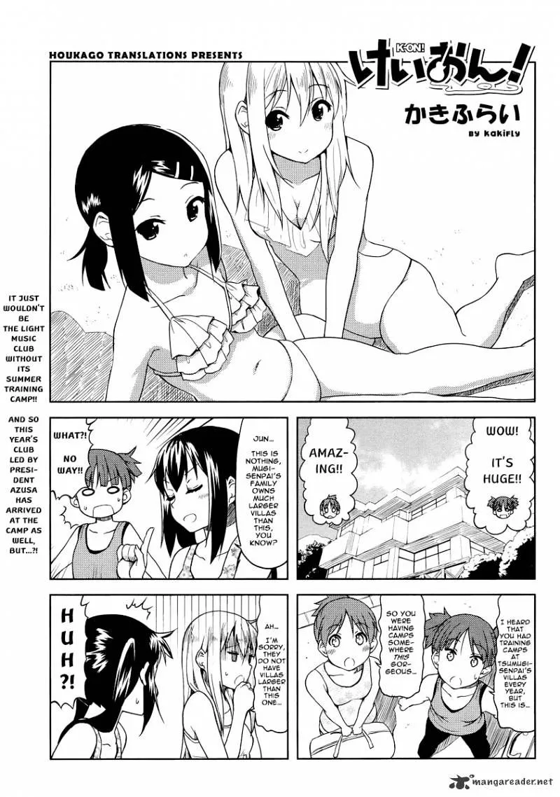 K-ON! Chapter 70 page 1 - MangaNato