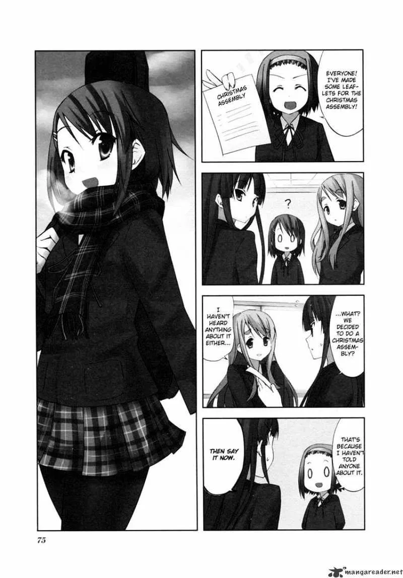 K-ON! Chapter 9 page 1 - MangaNato