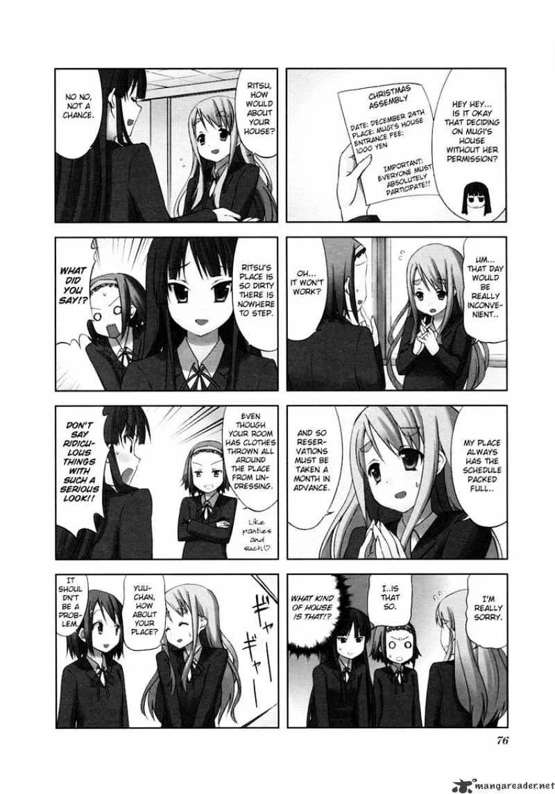 K-ON! Chapter 9 page 2 - MangaNato