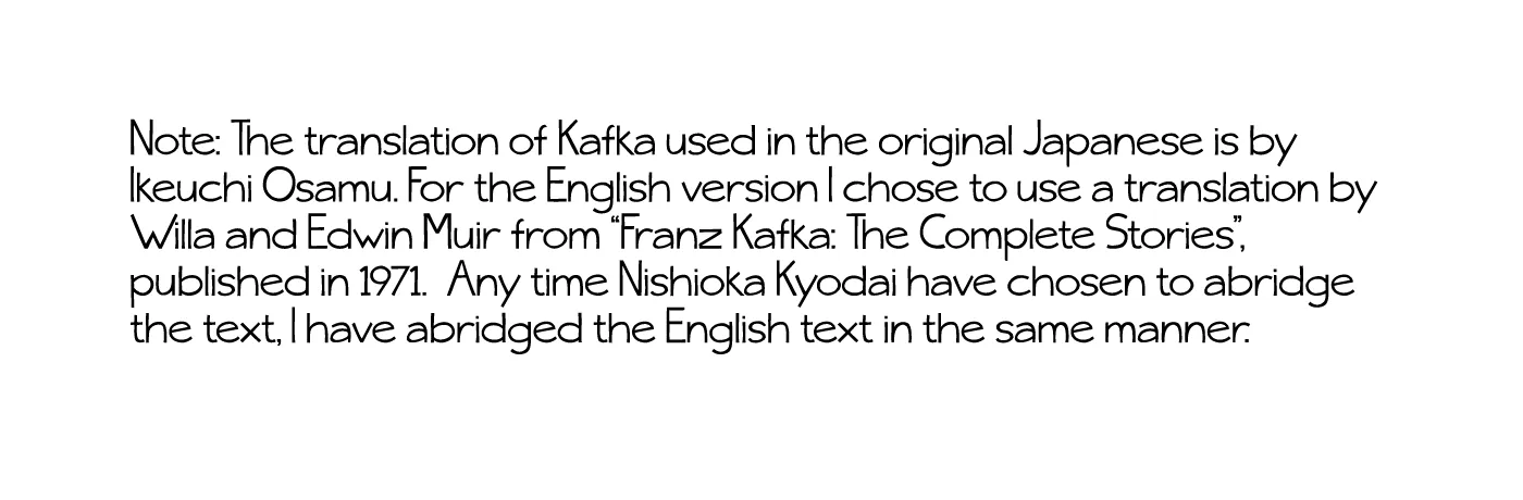 Kafka - Classics in Comics Chapter 1 page 4 - MangaKakalot