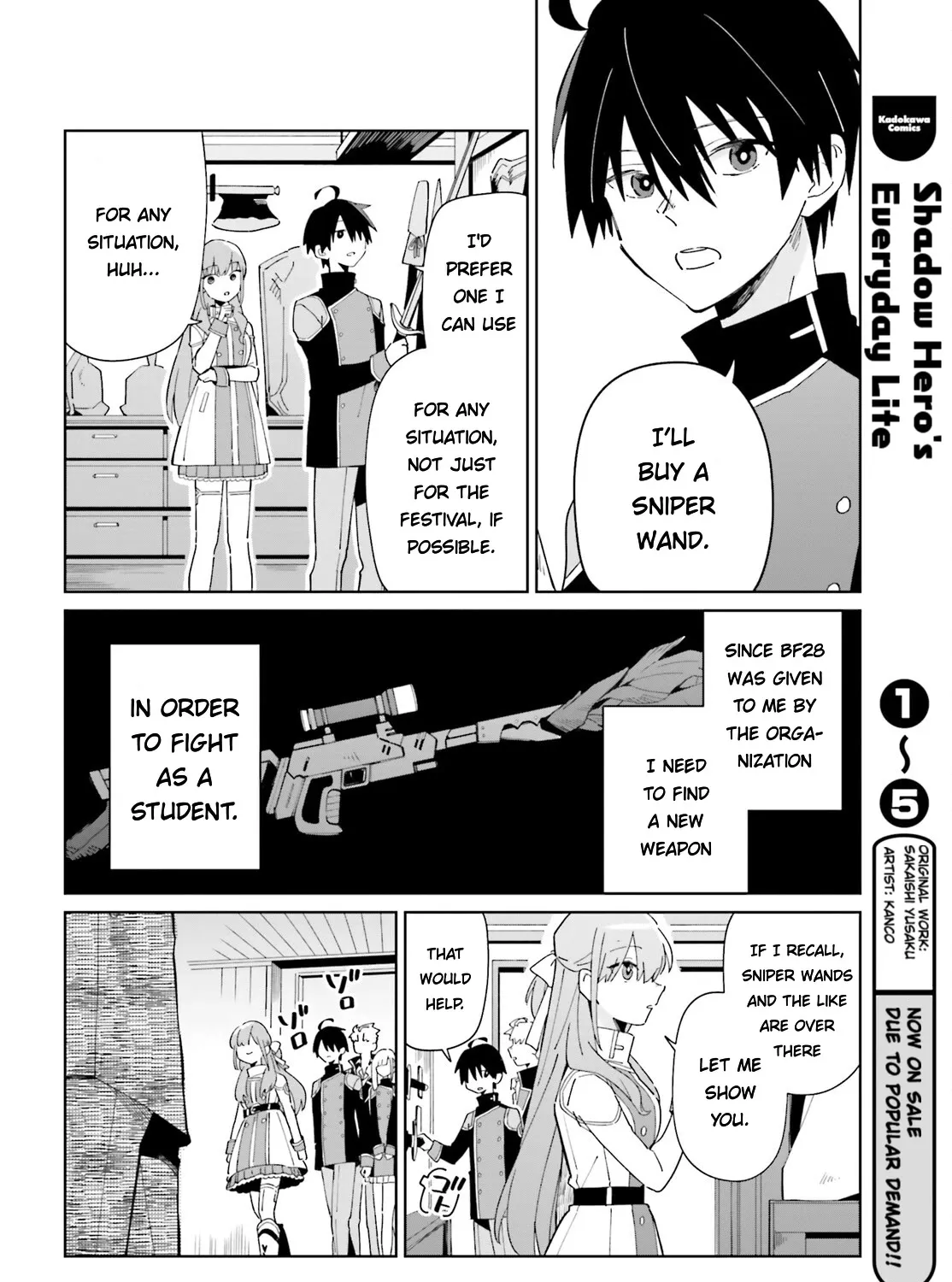 Kage no Eiyuu no Nichijou-tan Chapter 28 page 7 - MangaNato