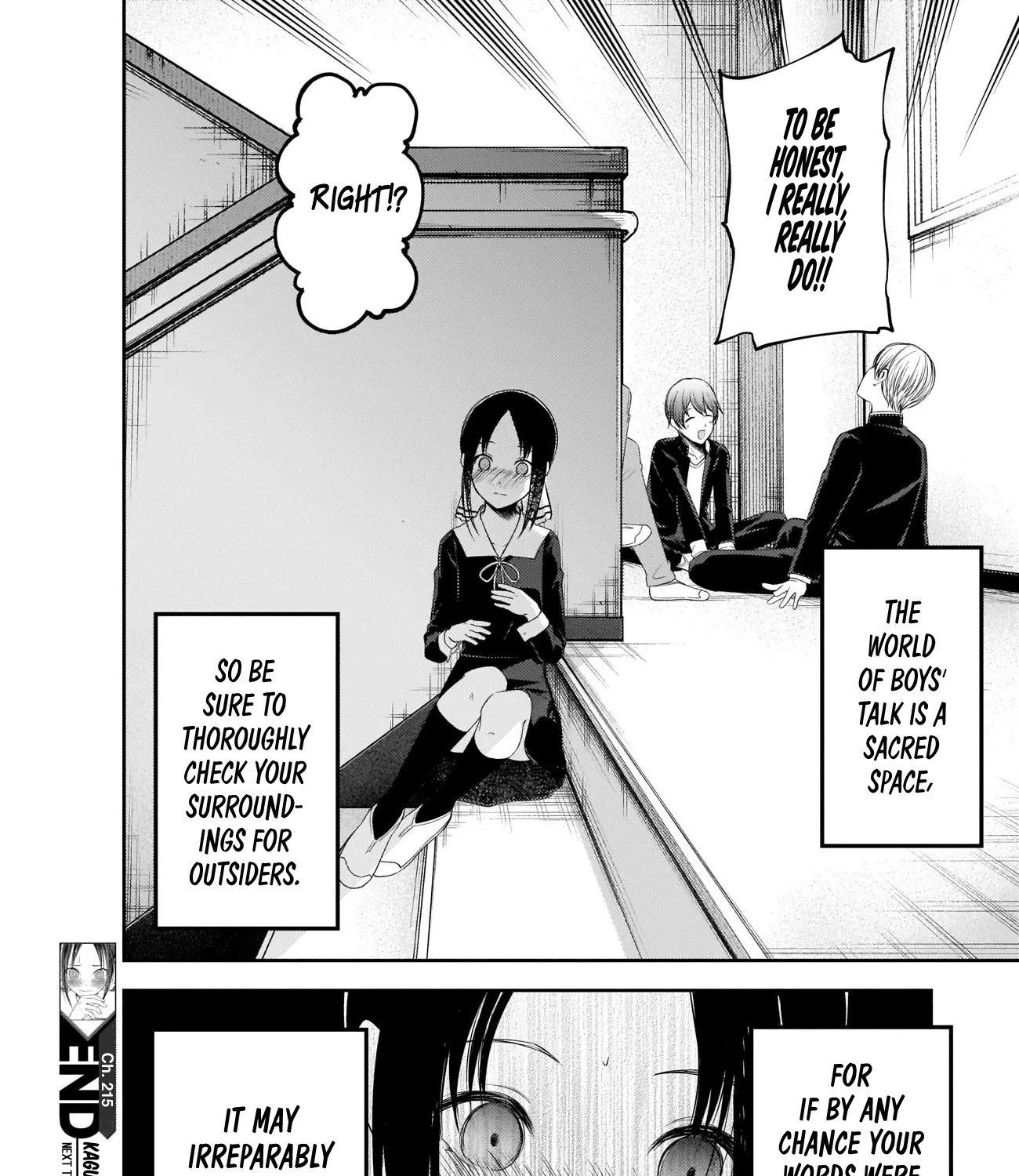 Kaguya-Sama Wa Kokurasetai - Tensai-Tachi No Renai Zunousen Chapter 215 page 35 - MangaKakalot