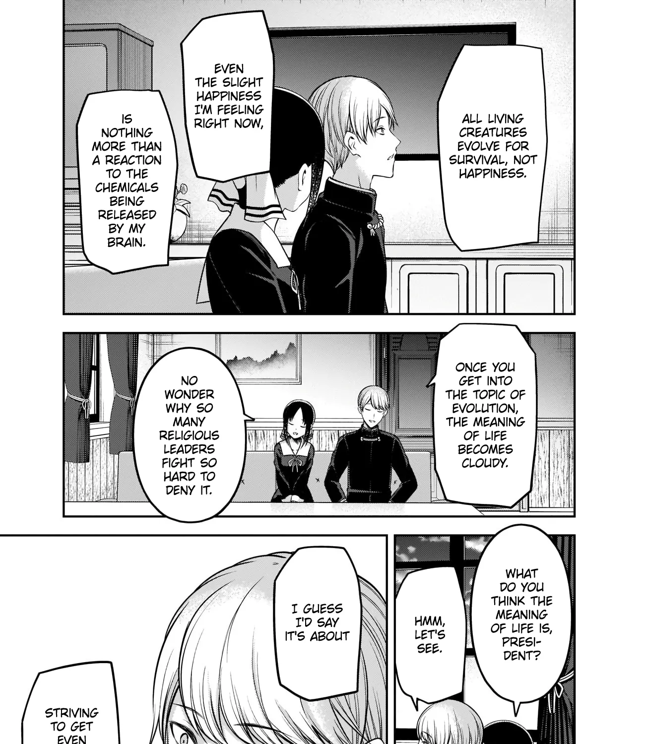 Kaguya-Sama Wa Kokurasetai - Tensai-Tachi No Renai Zunousen Chapter 218 page 9 - MangaKakalot