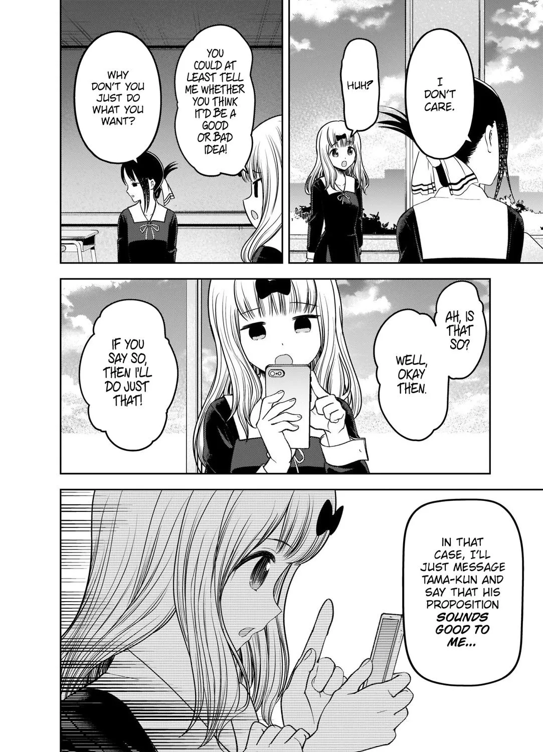 Kaguya-Sama Wa Kokurasetai - Tensai-Tachi No Renai Zunousen Chapter 279 page 23 - MangaKakalot