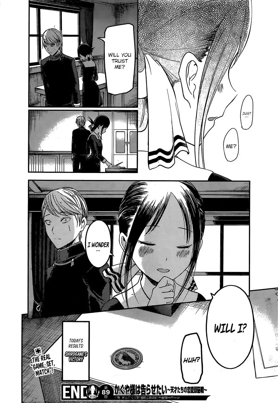 Kaguya-Sama Wa Kokurasetai - Tensai-Tachi No Renai Zunousen Chapter 99 page 19 - MangaKakalot